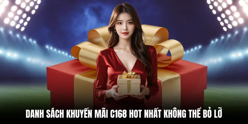 Danh sách khuyến mãi C168 hot nhất không thể bỏ lỡ